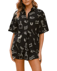 'Darlin' Western Set - Black