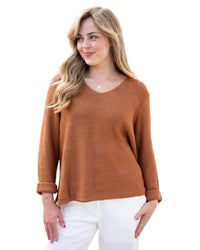 'Charlie’ Knit Jumper - Tan