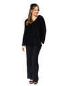 'Charlie’ Knit Jumper - Black
