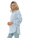 'Bonnie' Stripe Top - Blue