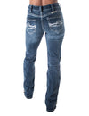 'Lightning' Natural Waist Bootcut Jeans