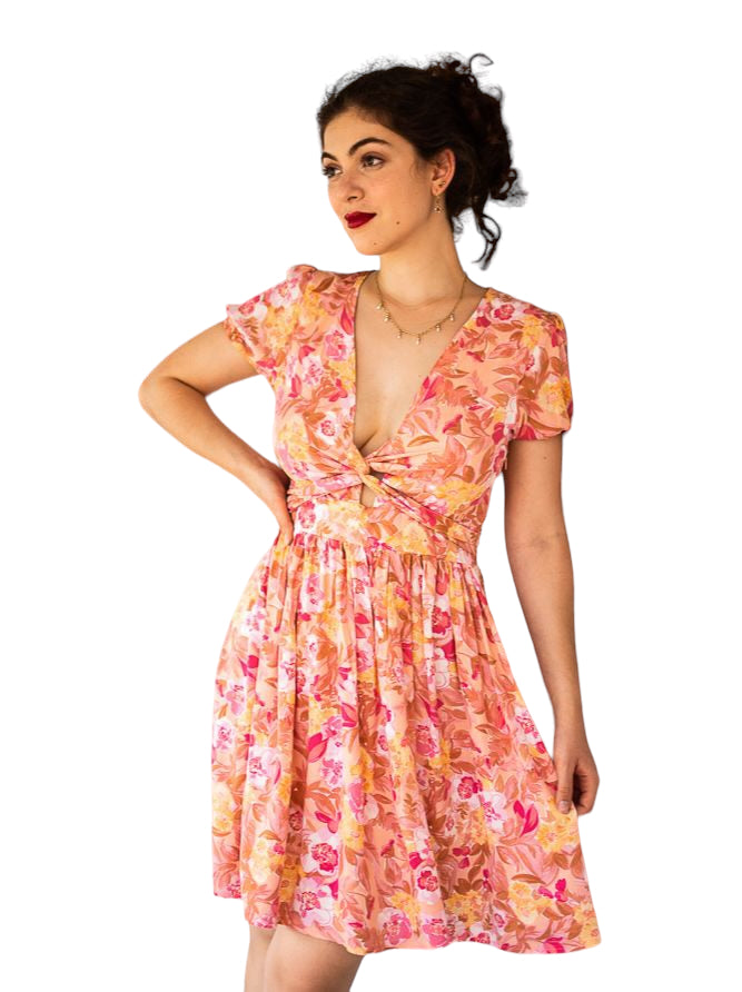 [SALE] 'Whitney' Dress - Pink