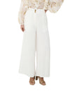 'Jessika' Linen Silk Pants - Ivory