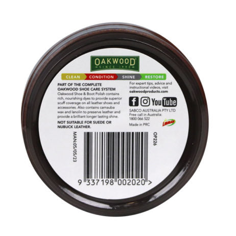 Shoe & Boot Polish Brown (65g)