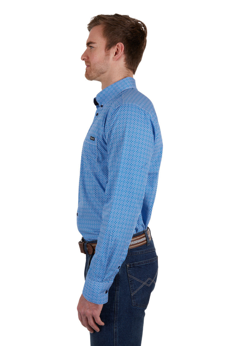 'Hewitt' Western Longsleeve Button Up Shirt
