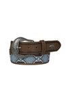 'Warren' Beaded Geometric Belt