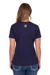 'Sherry' Short Sleeve T-Shirt - Navy