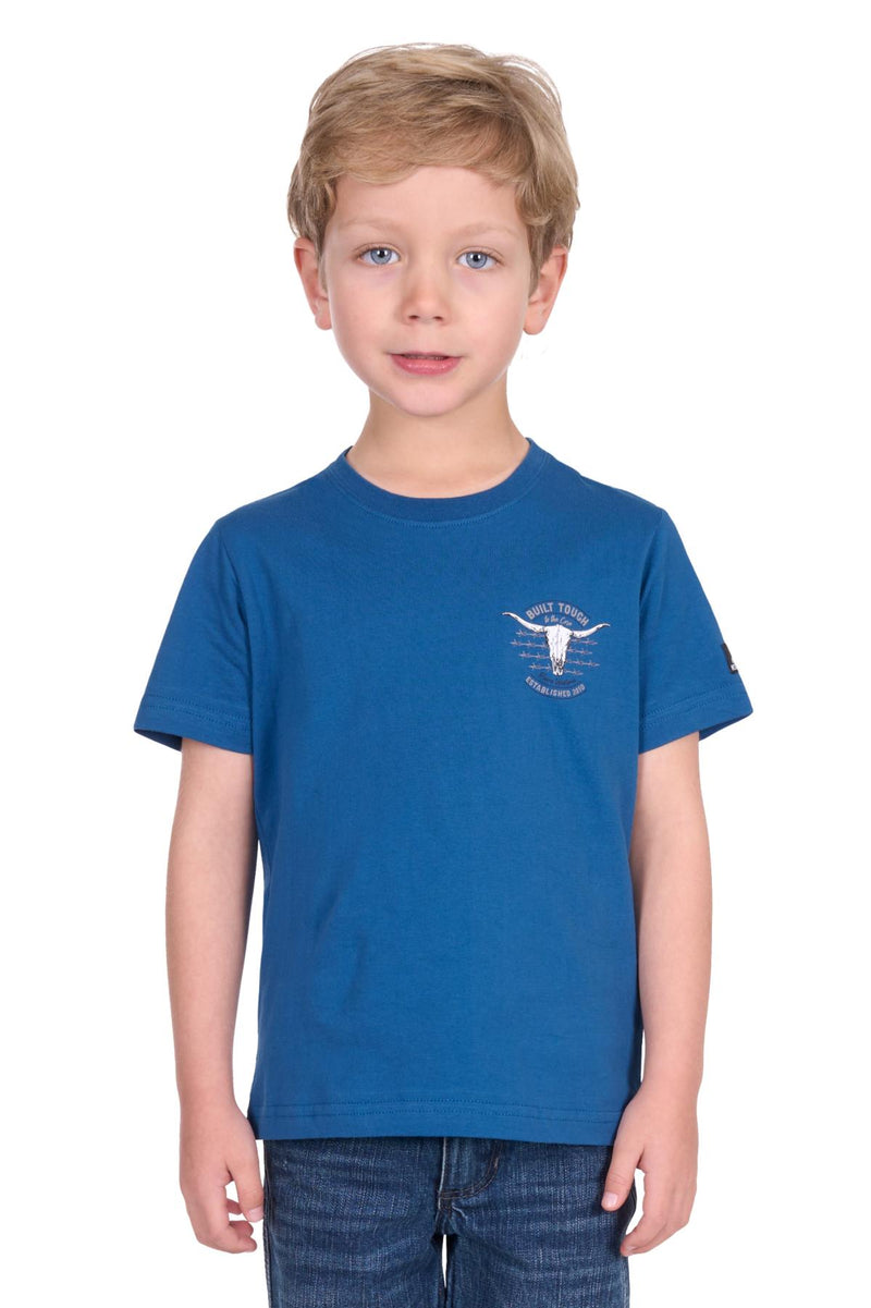 Boys 'Frank' T-Shirt - Denim
