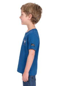 Boys 'Frank' T-Shirt - Denim