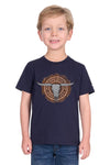 Boys 'Samuel' T-Shirt - Navy