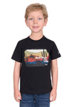 Boys 'Terry' T-Shirt - Black