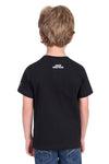 Boys 'Terry' T-Shirt - Black