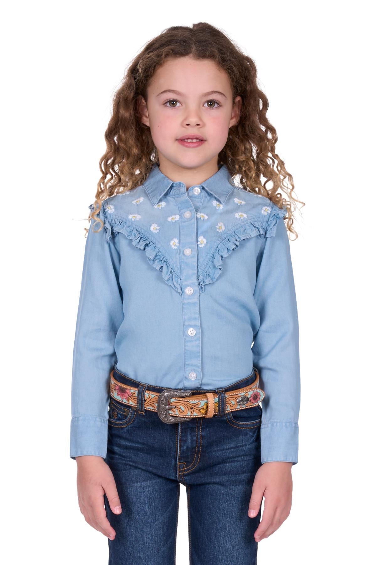 'Pheobe' Western Long Sleeve Shirt