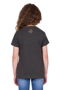 Girls 'Bonita' T-Shirt - Charcoal
