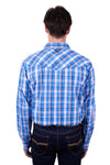 'Wade' Check Western Long Sleeve Shirt