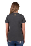 'Kendra' Short Sleeve T-Shirt - Charcoal