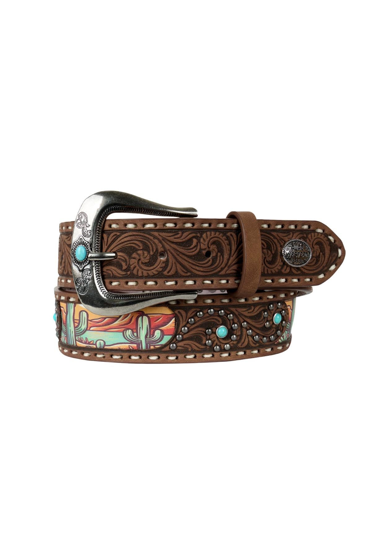 'Rosalyn' Tooled Belt