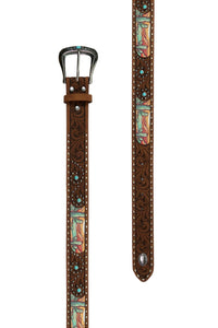 'Rosalyn' Tooled Belt