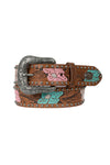 'Julianne' Handpainted Tooled Belt