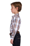 'Axel' Check Western Long Sleeve Shirt