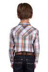 'Axel' Check Western Long Sleeve Shirt