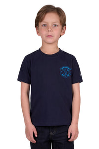 Boys 'Walker' T-Shirt - Navy