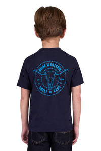 Boys 'Walker' T-Shirt - Navy