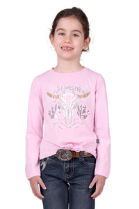 'Polly' Long Sleeve Tee - Pink