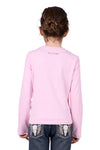 'Polly' Long Sleeve Tee - Pink