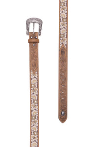 'Aster' Belt - Light Tan