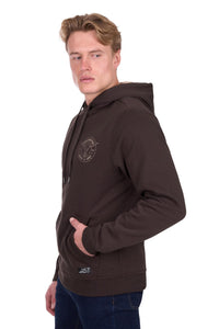 Mens 'Walker' Hoodie - Choc