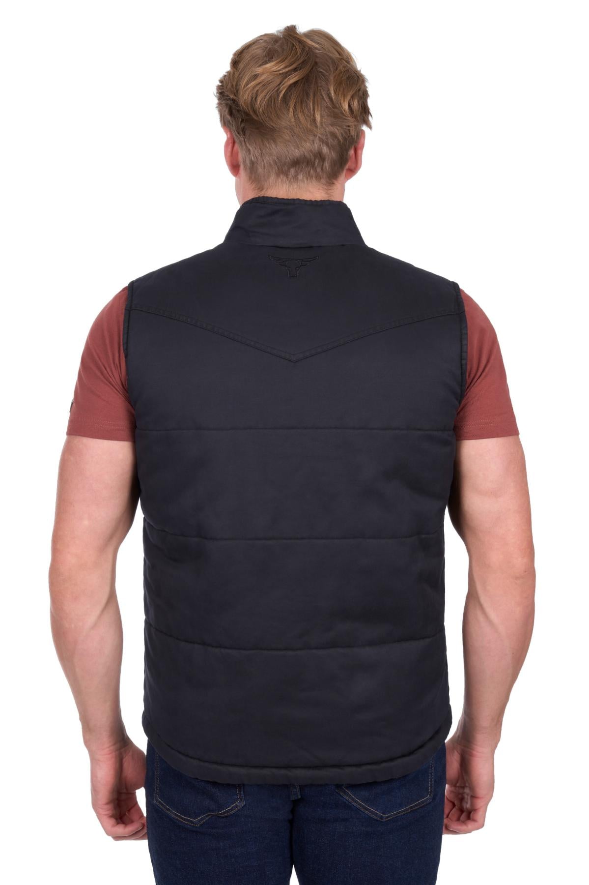 Mens 'Trevor' Reversible Vest - Black