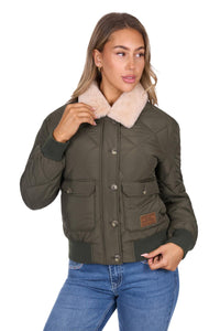 Womens 'Emelia' Jacket - Khaki