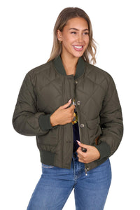 Womens 'Emelia' Jacket - Khaki