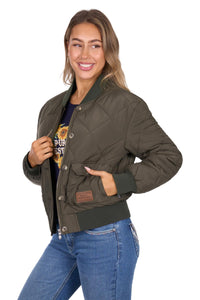Womens 'Emelia' Jacket - Khaki