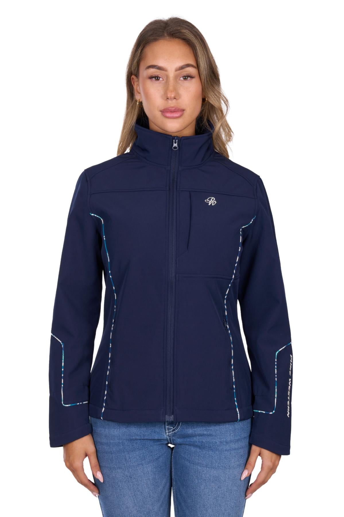 Womens 'Corine' Softshell Jacket - Navy