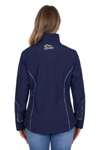 Womens 'Corine' Softshell Jacket - Navy
