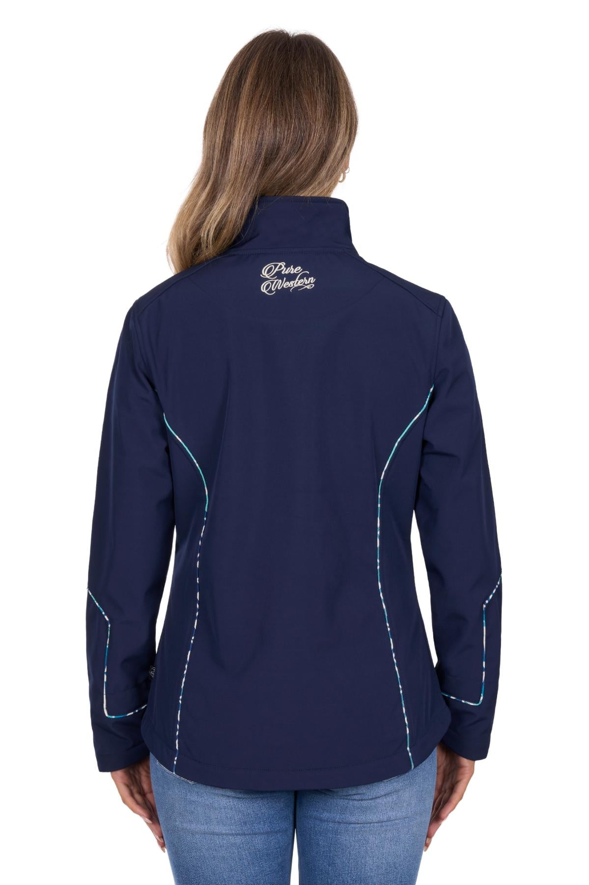 Womens 'Corine' Softshell Jacket - Navy