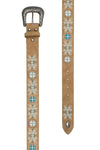 'Greta' Embroidered Belt