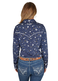 Wrangler Womens Jocelyn Western L/S Shirt