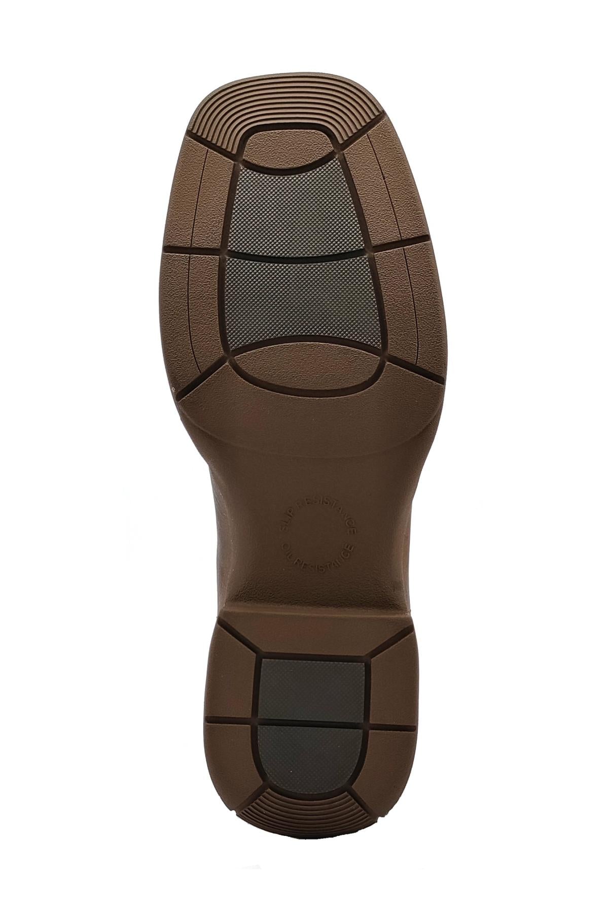 Mens 'Irving' Boots - Brown/Blue