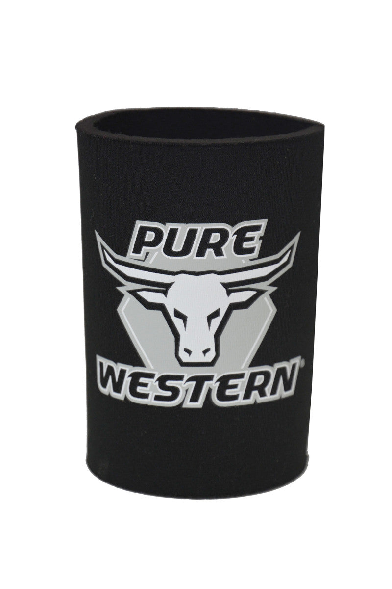 Pure Western Stubby Cooler - Black