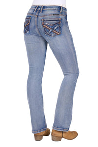 'Emily' Mid Rise Bootcut Jeans
