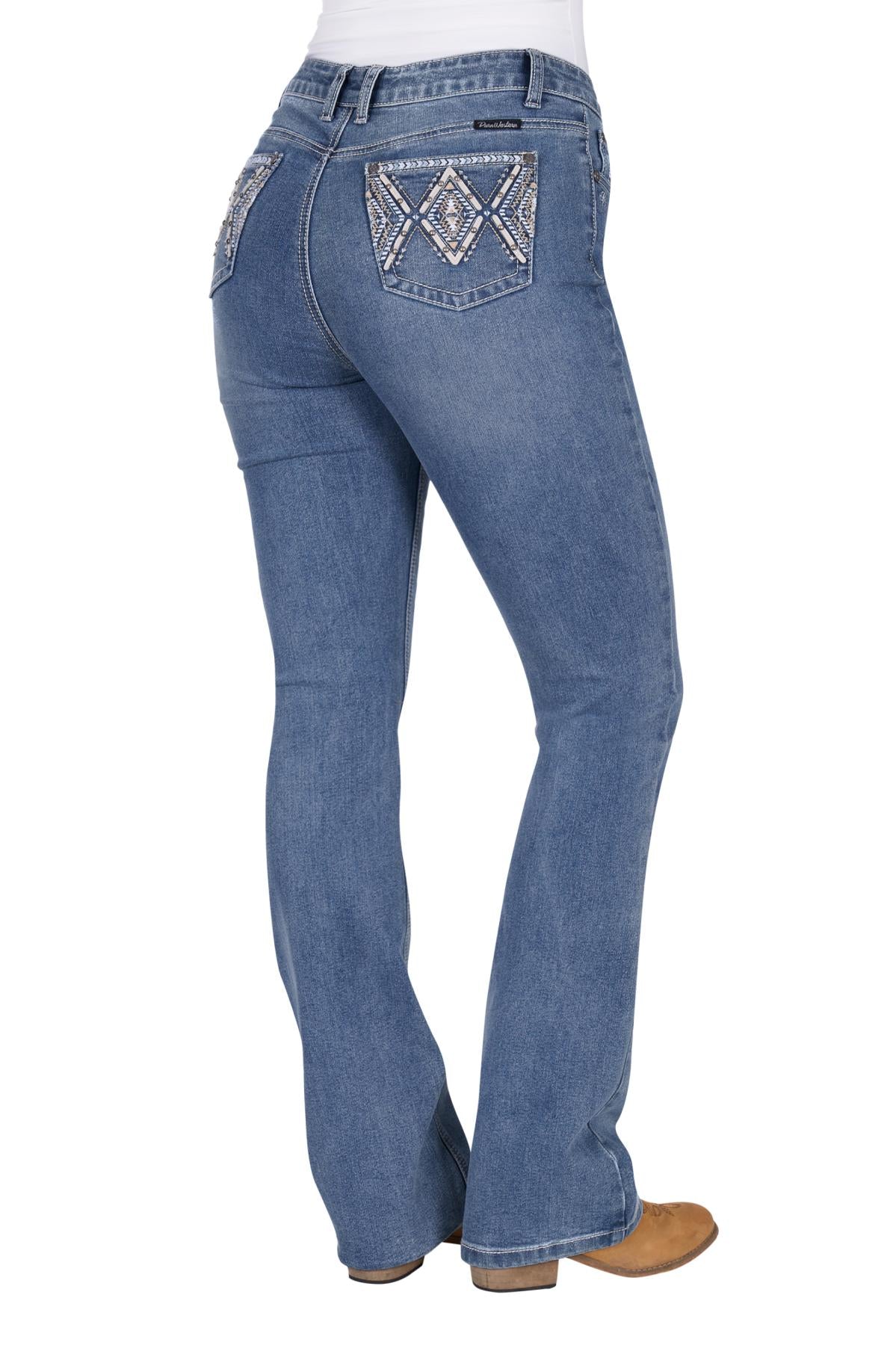 'Pam' High Rise Bootcut Jeans