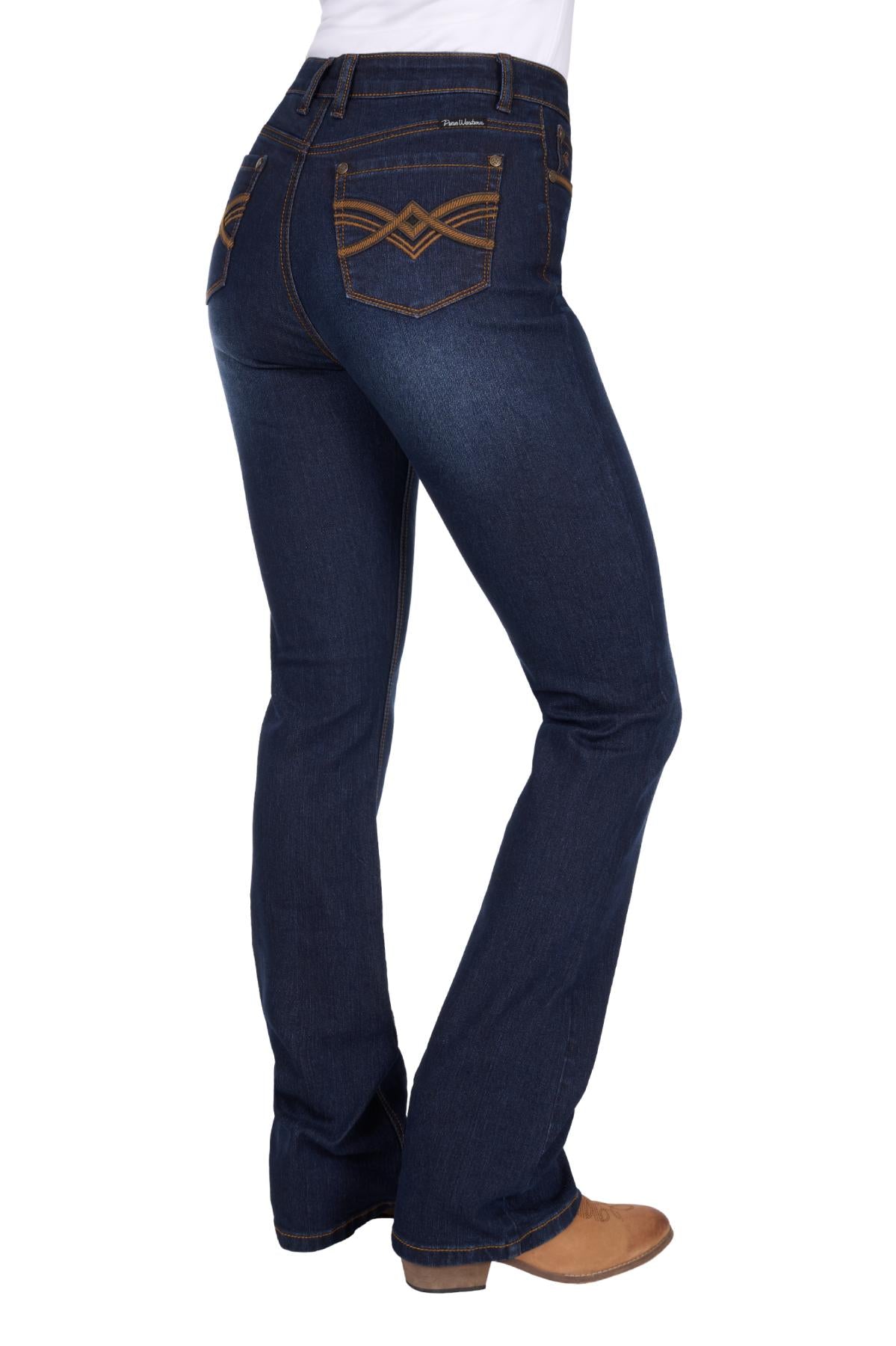 'Nova' High Rise Bootcut Jeans