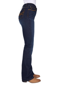 'Nova' High Rise Bootcut Jeans