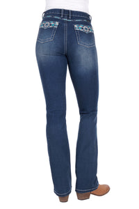 'Abbi' High Rise Bootcut Jeans