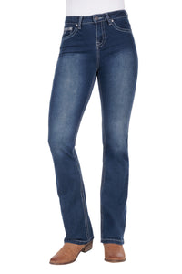 'Abbi' High Rise Bootcut Jeans