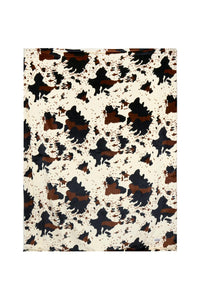 Cowprint Snuggle Blanket