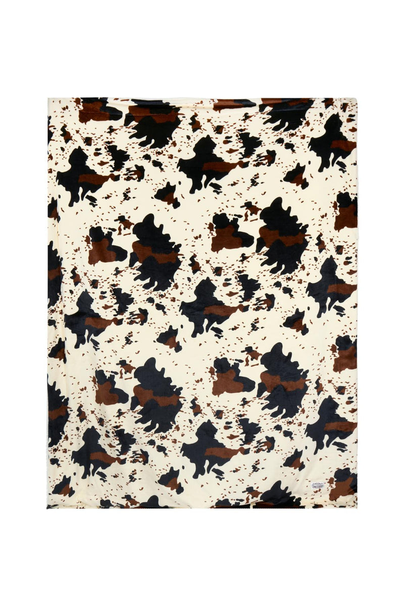 Cowprint Snuggle Blanket
